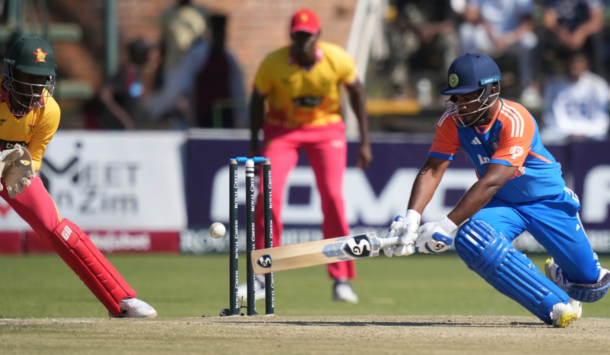 Sanju Samson, Mukesh Kumar help India beat Zimbabwe in final T20I